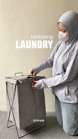 apa itu berantakan😛 #keranjanglaundry #keranjangbaju #keranjangpandaoma 