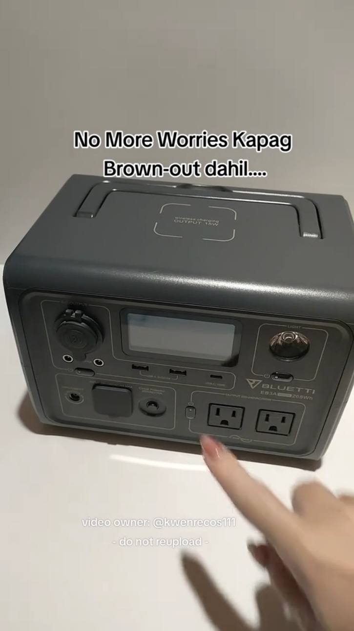 Prepare for the unexpected. 🔦 #powerstation #solargenerators #bluettipower #bluetti #bluettiportablepowerstation #generator #portablepowerstation #fyp 