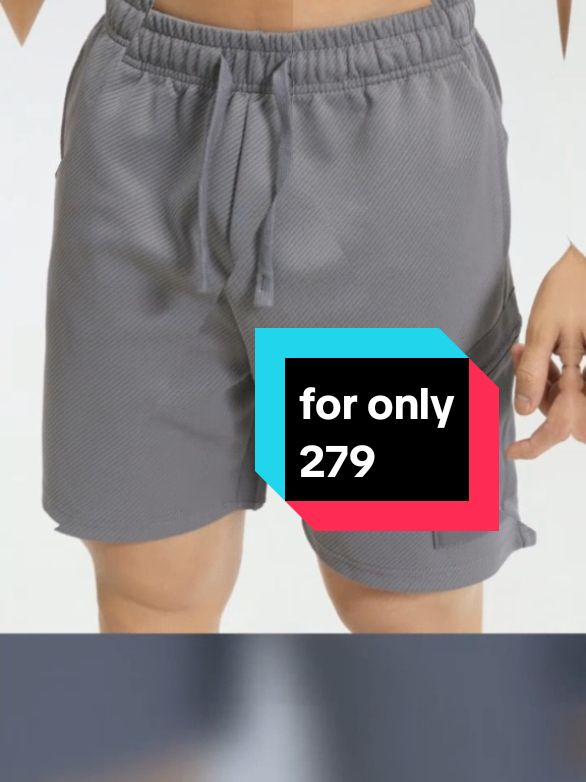 Only ₱279.00 for UNIFIT Men's Summer Twill Sweat Shorts - Above The Knee, Casual Menswear Lingerie Human UFS-502! Don't miss out! Tap the link below #fyppppppppppppppppppppppp  #gemskieshop49  #fypage 