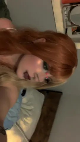 This is by far my favourite wig ive snatched from aidrin!!! #fyp #alt #alternative #makeup #nonbinary 