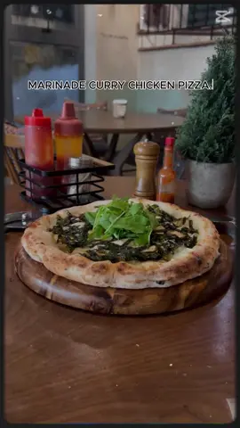 MARINADE CURRY CHICKEN PIZZA #lechamp 