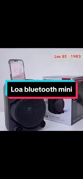 Loa Bluetooth ZQS-1483 có đèn LED Âm thanh cực chất lượng, Thiết kế nhỏ gọn dễ dàng mang theo #loa #loanghenhac #loabluetooth #loadenled #loabluetoothmini #loacongsuatlon #loacaocap #loachinhhang #xuhuong #thinhhanh #hot #docongnghe 