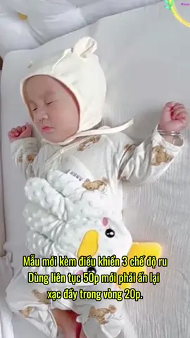 Gối vỗ bàn tay 3 chế độ ru nhanh vừa nhẹ. Kèm điều khiển dây xạc.mỗi lần vỗ kéo dài 50p dùng 5 lần mới phải xạc và xạc nhanh trong vòng 20p. #thanhthanhnd2 #goi #goibantay #goimathuat #goichobe #goichonggiatminh #bantayrubengu #bantaymathuat #bantay 