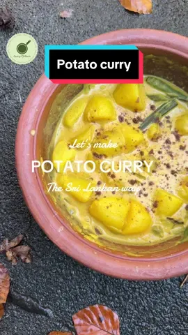 Sri Lankan Potato Curry (Ala Curry) Ingredients 6 medium-sized potatoes, peeled and cut into 4 pieces (as shown in the video) 1 large shallot or 5 small shallots, thinly sliced 3 green chillies 20 curry leaves 2-3 pandan leaves 1 teaspoon fenugreek seeds 1-inch cinnamon stick ¼ teaspoon black pepper powder 1 teaspoon chilli powder 1 teaspoon raw Sri Lankan curry powder ½ teaspoon turmeric powder 4 cloves garlic, sliced ¼ lime juice (optional) Roasted curry powder, to sprinkle ½ cup thick coconut milk 1 cup water Salt, to taste Method Add all spices (except roasted curry powder and lime) to a clay pot. Mix with 1 cup of water and ¼ cup coconut milk. Cover and cook over medium heat until the potatoes are tender and the liquid thickens. Add the rest of the coconut milk and keep stirring constantly to avoid curdling. Once well combined, add lime juice, mix, and remove from heat. Keep mixing. Sprinkle roasted curry powder on top. Enjoy! #SriLankanFood #RiceAndCurry #HomeCooking #ComfortFood #CurryLove #dutchfoodie #srilankanfoodblogger #dutchfoodblogger #srilankan_tik_tok #hilversum #SriLankanCuisine #netherlands #browntiktok #srilankanriceandcurry #srilankanfoodiesaroundtheworld #riceandcurrysrilanka #srilankanfood #srilanka #visitsrilanka #srilankan_tik_tok🇱🇰 #alacurry #potatotiktok #potatocurry 