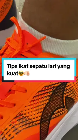 Tips Ikat Sepatu Lari yang kuat Versi Mintus 😎🫵🏻 #ortuseight #teamortuseight #ortuseightrunning #hyperdrive #tips 