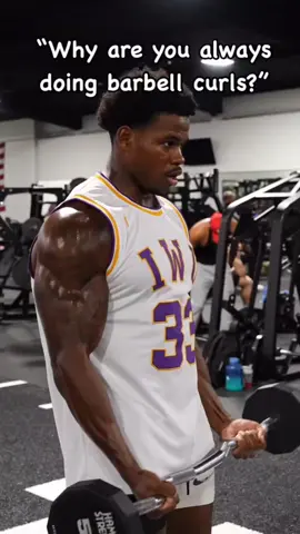 Practice get ypu ready for the game😁 #GymTok #Fitness #fyp #curls #bigarms 