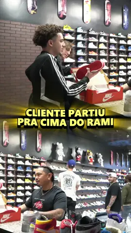 Quase que deu ruim pro Rami😬 #ramitheicon #nike #sneakers #dunk