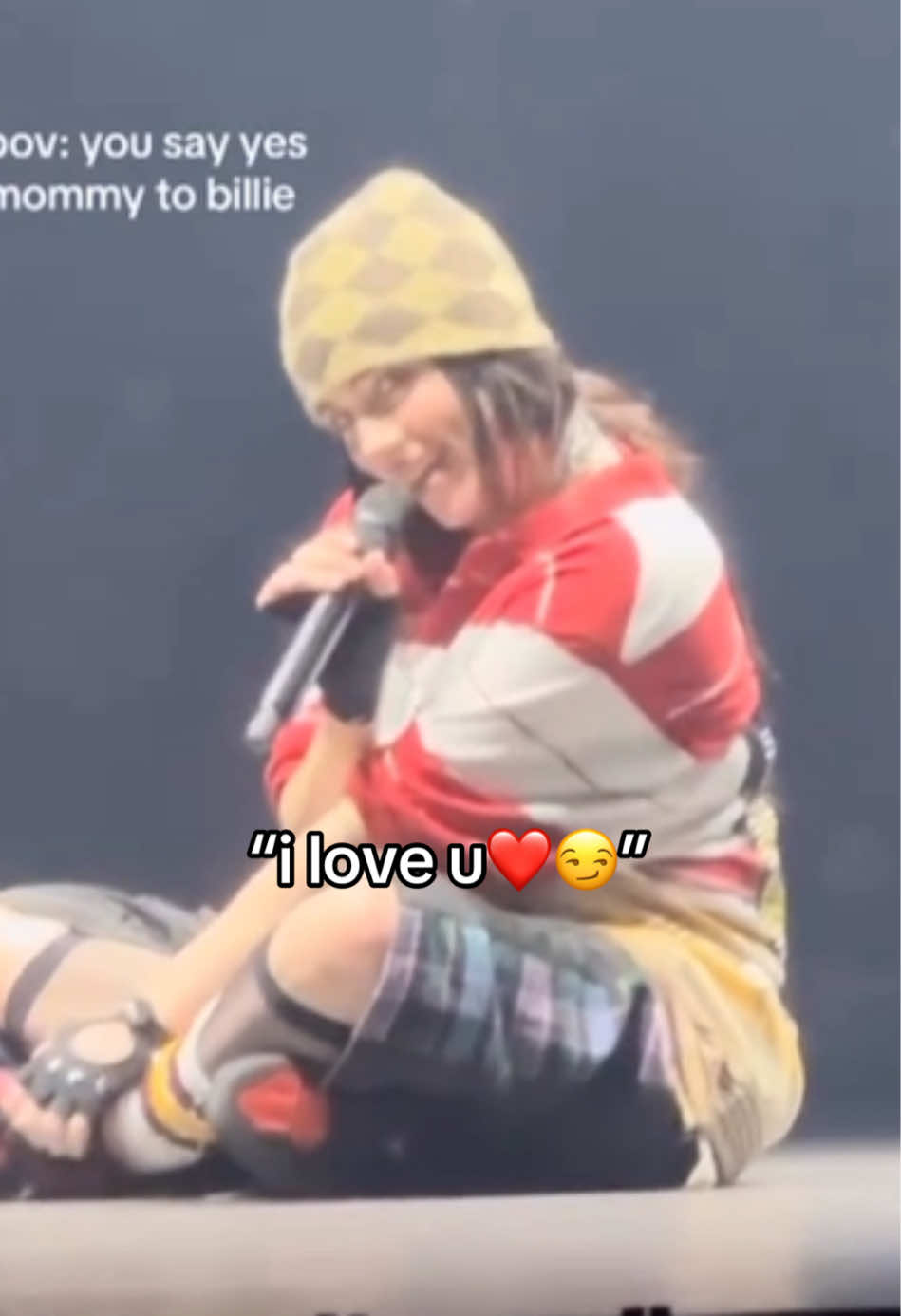 that so funny #billieeilish #iloveyou #foryou #concert #billieeilishstan 