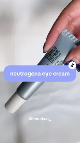 neutrogena - visible repair eye cream #neutrogena #neutrogenavisiblerepair #neutrogenapartner #eyecream @Neutrogena Indonesia 