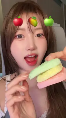 동결건조 끝판왕 간식🍎🥭🍏 #asmr  #mukbang #koreanfood #간식 #먹방 #먹방asmr 