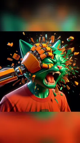 Kitten robo tv cat vs very evil mom #catsoftiktok #meow #catlovers #cats #cutecats #cattiktok 