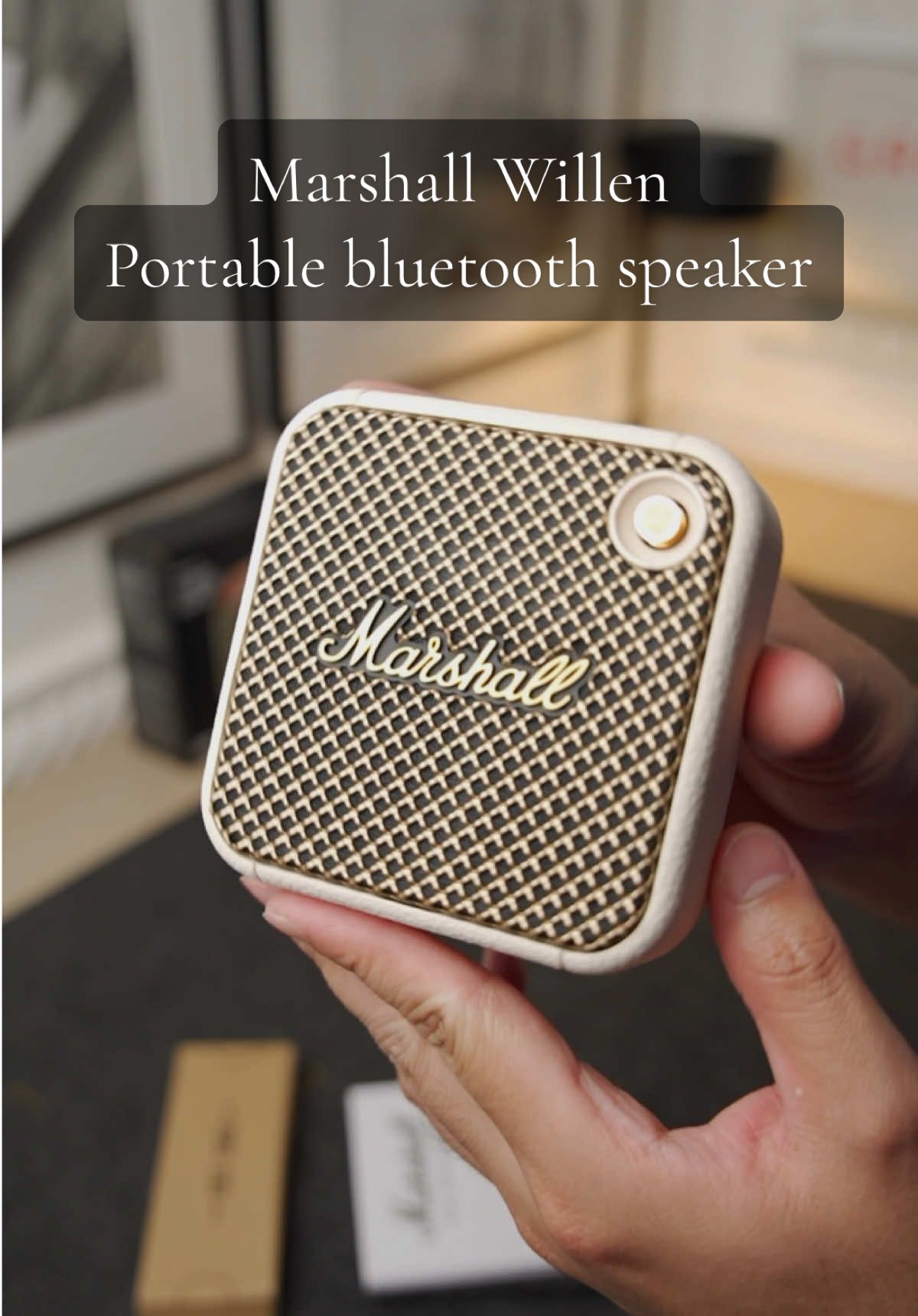 Upgrade your portable bluetooth speaker 🔈🔊 #MarshallWillen #Marshall #marshallwillen #bluetoothspeaker #techtok #Tech 
