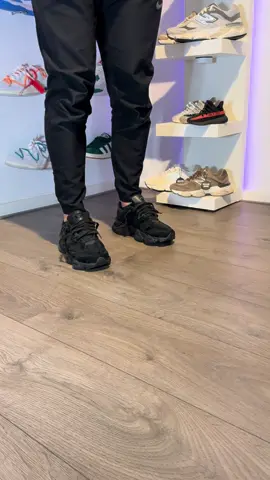 They are back! #newbalance9060tripleblack restocked on our website!