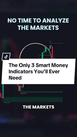 The Only 3 Smart Money Indicators You’ll Ever Need 🎯 🚨 Tried & Tested #fyp #fypsg #foryou #videoviral #goviral #trending #views #investing #bitcoin #crypto #stocks #stocktok #stockmarket #forex #forextrading #forexstrategy #trader #daytrader #daytrading #tradingstrategy #tradingtips #tradinghacks #tradingforbeginners #forextradingforbeginners #smc #smartmoneyconcepts #ict #ob #orderblocks #vg #liquidity #mss #market #marketstructure #indicator #technicalanalysis #profits #gains