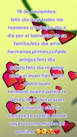 feliz día del hombre#viral #tik_tok #amigos#hermanos#primos# cuñados#tios##papa#amorcito#feliz día a todos