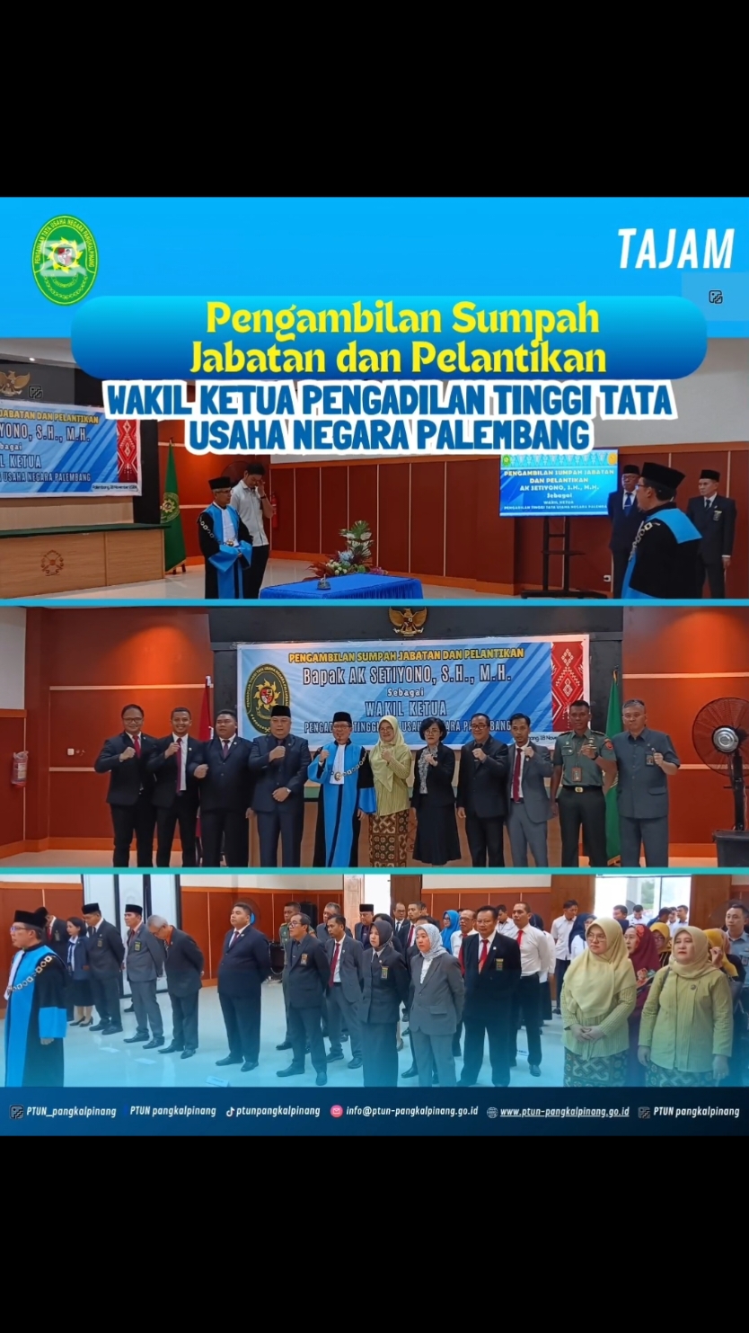 #mahkamahagung  #dirjenbadilmiltun  #humasmahkamahagung  #pttunpalembang  #ptunpangkalpinang 