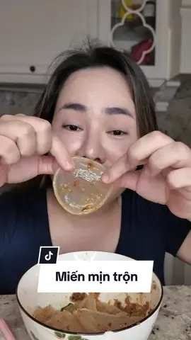 Miến mịn trộn tiện lợi, ngon miệng. Bữa ăn nhanh 5 phút #lemhayanvat #review #mukbang #food #mienmin #mienkhoaimo 