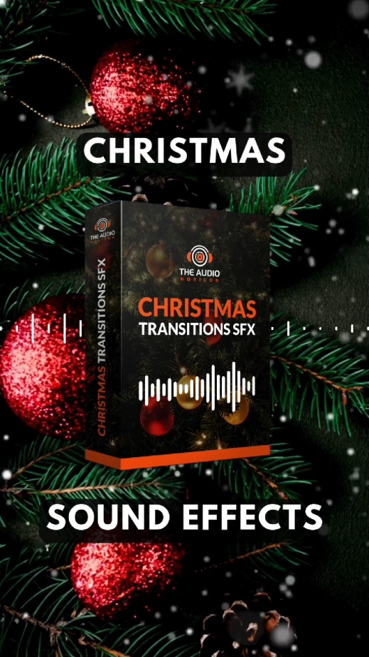 Christmas Transitions Sound Fx Pack! Get it on our Store! #christmas #soundfx #sounddesign #soundeffects #soundviral 