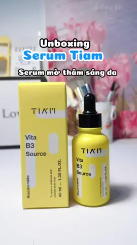 #reviewlamdep #skincare #serumtiamb3 #serummotham #serumtiamvang 