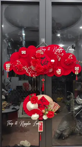 Set quạt ngang trang trí Tết #thaplenguyenluong #trangtritet #decortet #phukientrangtritet #hot #demnguocnammoi #xuhuong2024 #fyp #viral 