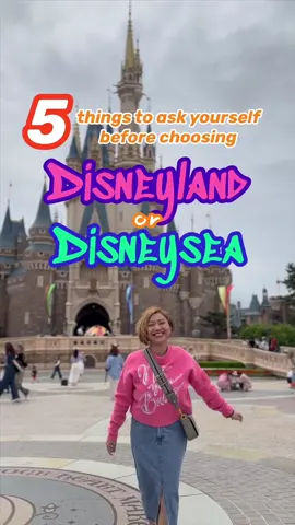 5 Things to ask yourself before choosing Tokyo Disneyland or Disney Sea 📍🇯🇵 Book your activities & hotel via Klook Use my promo codes for discounts! 5% OFF <KAREENKLOOK> 8 % OFF <KAREENHOTEL> #tokyodisneyland #tokyodisneysea 
