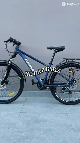 Xe đạp mới v KM26. Xe đạp có vòng bánh 26inch, hợp kim thép đúc, có 21 tốc độ. #fornix #mtb #xh 