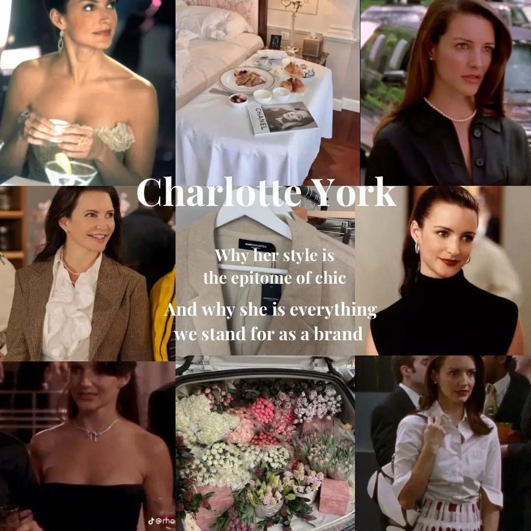 Why is Charlotte everything we stand for as a brand?  #charlotteyork #charlotteyorkoutfits #charlotteyorkstyle #satc 