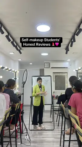 ယမင်းဆီမှာ နှစ်ရက်မိတ်ကပ်သင်တန်း Join ဖို့စိတ်ဝင်စားတဲ့သူလေးတွေအတွက် ဒီ Review လေးတွေက အများကြီးအထောက်အကူဖြစ်စေမှာပါနော် 🥰 ဒါနဲ့ Group makeup class လေး Nov 23 & 24 မှာ ပြန်ဖွင့်ပေးပါမယ်နော်။ 🫶🏼  အမြန်ဆုံးသင်တန်းအပ်ပေးဖို့လိုပါမယ်ရှင့် 🩷 Ph : 09-455-505-970  #yaminbeautybounty #selfmakeupclass #makeupclass #yamin #makeupartist #makeupreview
