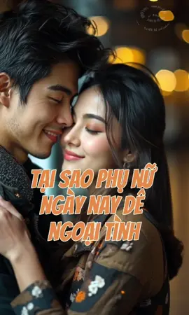 Tại sao phụ nữ ngày nay dễ ngoại tình. #giadinh  #trietlyconhan  #trietlycuocsong  #phunu  #sachhay  #xuhuong 