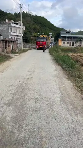 😱Grandma can block the whole road. #grandma #block #road 