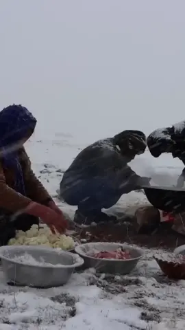 Survival in the Coldest Village With Heavy Snowfall  Shepherd Mother Cooking Traditional Food_P2 #Village #VillageChannel #villagelife #Cooking #VillageCooking