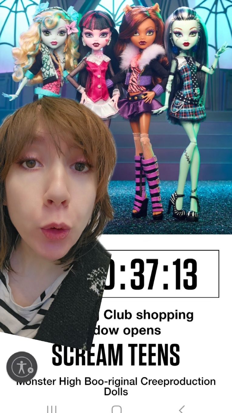 esta es tu oportunidad de conseguirlas. no sé si saldrán para no miembros #fangclub  #creeproduction #monsterhighnews 