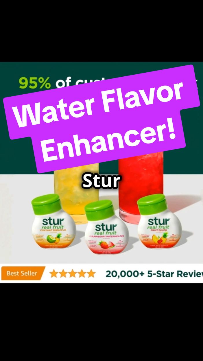 Stur Water Flavor Enhancer! @SturDrinks  #creatorsearchinsights #watertiktokrecipes #flavouredwater #bestflavoredwaterrecipes #stur #sturdrinks #waterenhancer #waterflavor #realfruit #zerosugar #nofoodcoloring #sale #tiktok #TikTokShop #tiktokmademebuyit #giftsforhim #giftsforher #stockingstuffers #christmas #gift #present #tiktokshopblackfriday #tiktokshopcybermonday