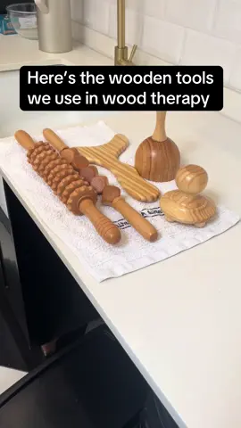 🌟 Sculpt, smooth, and say goodbye to stubborn areas of fat and cellulite! Discover the magic of wood therapy—each tool designed to shape your body goals. 💪✨  #WoodTherapy #maderotherapy #bodysculpting 