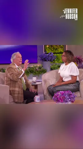 @henry.winkler loves meerkats 🥹 #thejenniferhudsonshow #jenniferhudson #henrywinkler #jhud