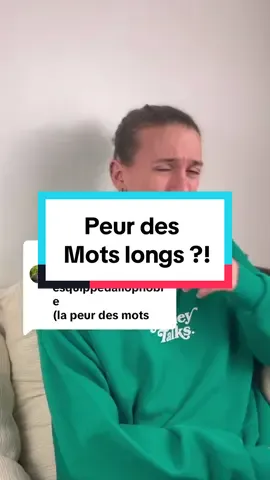 Réponse à @alichat l’hippopotomonstrosesquippedaliophobie est la peur des mots longs 😯 (je suis sur tu l’as pas lu en entier 👀)  #humour #peur #mot #rap #freestyl 