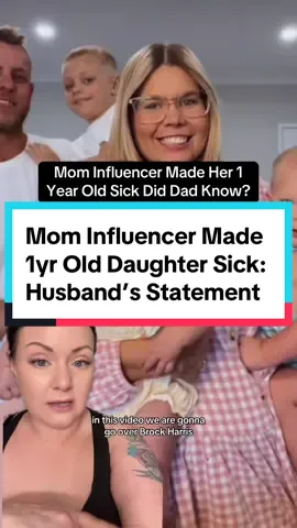 Did Allanah Harris husband Brock Harris know what she was doing to 1 Year Old Daisy? This is Brock Harris Statement #truecrimetok #truecrimestory #allanahharris #brockharris #harrisfamily #australia #greenscreen 