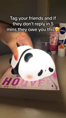 Brighten your space with our Panda Silicon Lamp! Adorable design, flexible silicone, and a playful touch. #panda #lamp #fyp #xyzbca 