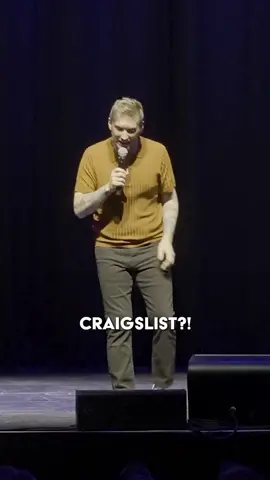 Craigslist for the win… #comedian #improv #crowdwork #fyp 