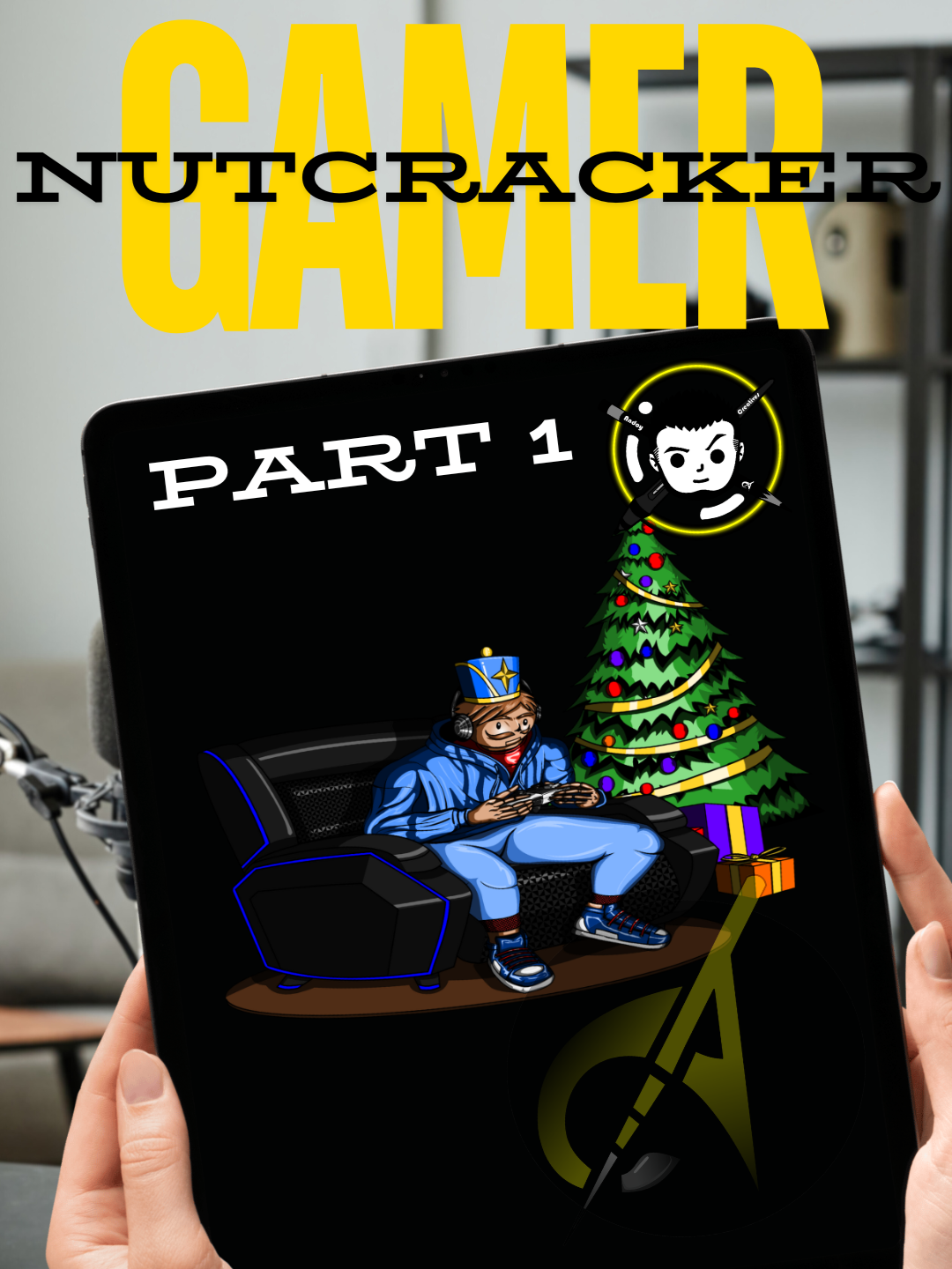 Ever wondered what the Nutcracker would look like as a gamer? Dive into this creative transformation and see the Nutcracker like never before! #nutcrackerseason #moderntwist#creativeart#andoycreatives #