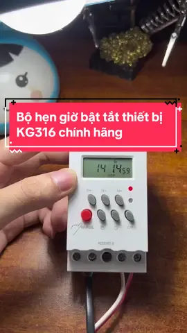Bộ hẹn giờ bật tắt thiết bị KG316 chính hãng #dogiadung #dodientu #dodientuthongminh #bohengio #timer #kg316t 