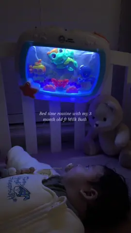 Benefits of Milk Baths:  1. Moisturizing: Milk contains fats and proteins that can help moisturize and nourish the baby's skin, making it soft and smooth. 2. Soothing Skin Conditions: The natural lactic acid in milk can help exfoliate and remove dead skin cells, which can be beneficial for babies with dry skin, eczema, or other skin conditions. 3. Relieving Diaper Rash: Milk baths can help soothe and heal diaper rash. The anti-inflammatory properties of milk can reduce redness and irritation. 4. Relaxation: A warm milk bath can be very relaxing for babies, helping them to calm down and potentially sleep better. 5. Gentle Cleansing: Milk baths can gently cleanse the baby's skin without the need for harsh soaps or chemicals. #baby #nighttime #bedtime #routine #milkbath 