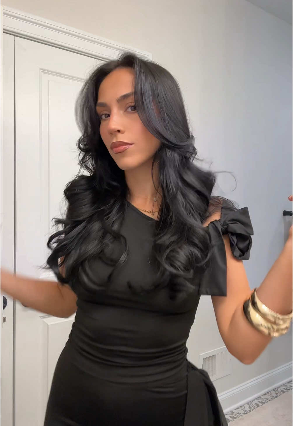 nothing like a blowout 💇‍♀️✨ #hairtok #butterflyhaircut #blowout 
