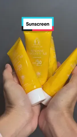 Biar gak percuma skincarean, harus pakai sunscreen.  #pakaisunscreen #sunscreen #madamegiesunscreen 