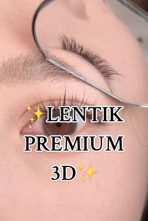 Premium lentik Z05 dari BAISISI. Gak perlu ribet lagi karna ini tanpa lem loh😍 #eyelashes #beauty 