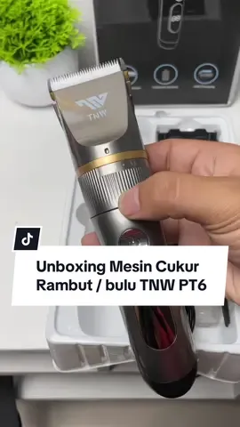 Unboxing TNW PT6 Hair Clipper Cukur rambut, Bulu, kumis. #tnw #tnwpt6 #mesincukurrambut #unboxing 