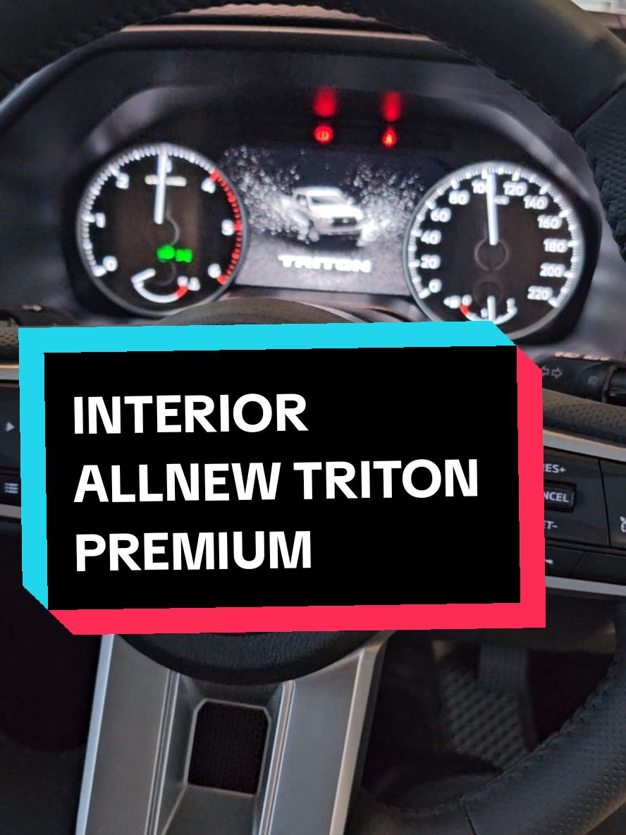 Replying to @mrward98 Interior All New Triton Premium.. #mitsubishi #triton #4x4 #offroad #mivec #fyp #fypシ 
