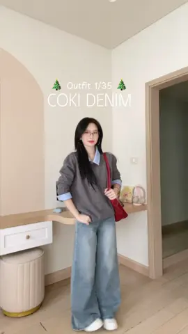 Phần 1 | ngày đầu đã thay 3 bộ rồi í 🤓 #OOTD #tryon #quanjean #quanjeannu #quanjeanongrong 