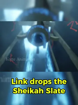 Link drops the Sheikah Slate #animation #fyp #foryoupage 