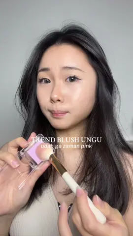 sekarang mah zaman nya blush UNGU 💅🏻 #blush #purpleblush #blushungu #judydoll 